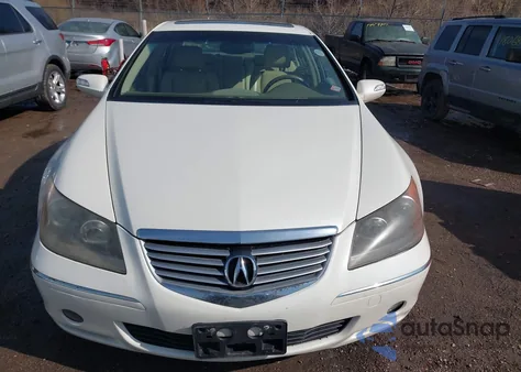 2006 Acura Rl 3.5 from USA, damaged, VIN JH4KB16596C010804